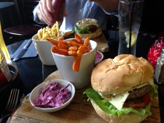 Back to Holyrood 9A for lunch. Exceptional